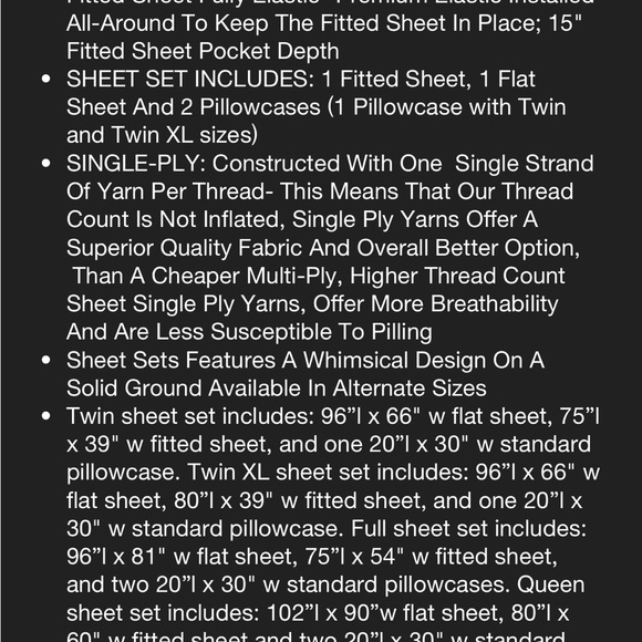 Poppy and Fritz Lemon sheet set -Queen NEW - Picture 8 of 10